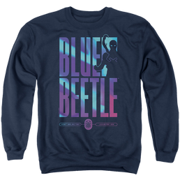 BLUE BEETLE (2023) Hero Host - Men's Crewneck Sweatshirt Men's Crewneck Sweatshirt BLUE BEETLE (2023)   