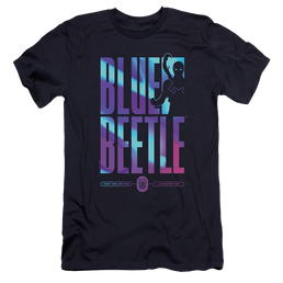 BLUE BEETLE (2023) Hero Host - Men's Premium Slim Fit T-Shirt Men's Premium Slim Fit T-Shirt BLUE BEETLE (2023)   