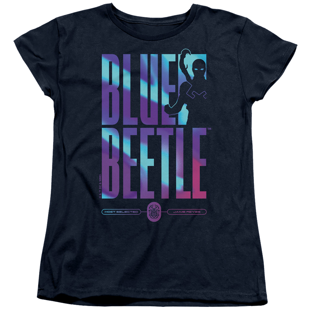 BLUE BEETLE (2023) Hero Host - Women's T-Shirt Women's T-Shirt BLUE BEETLE (2023)   
