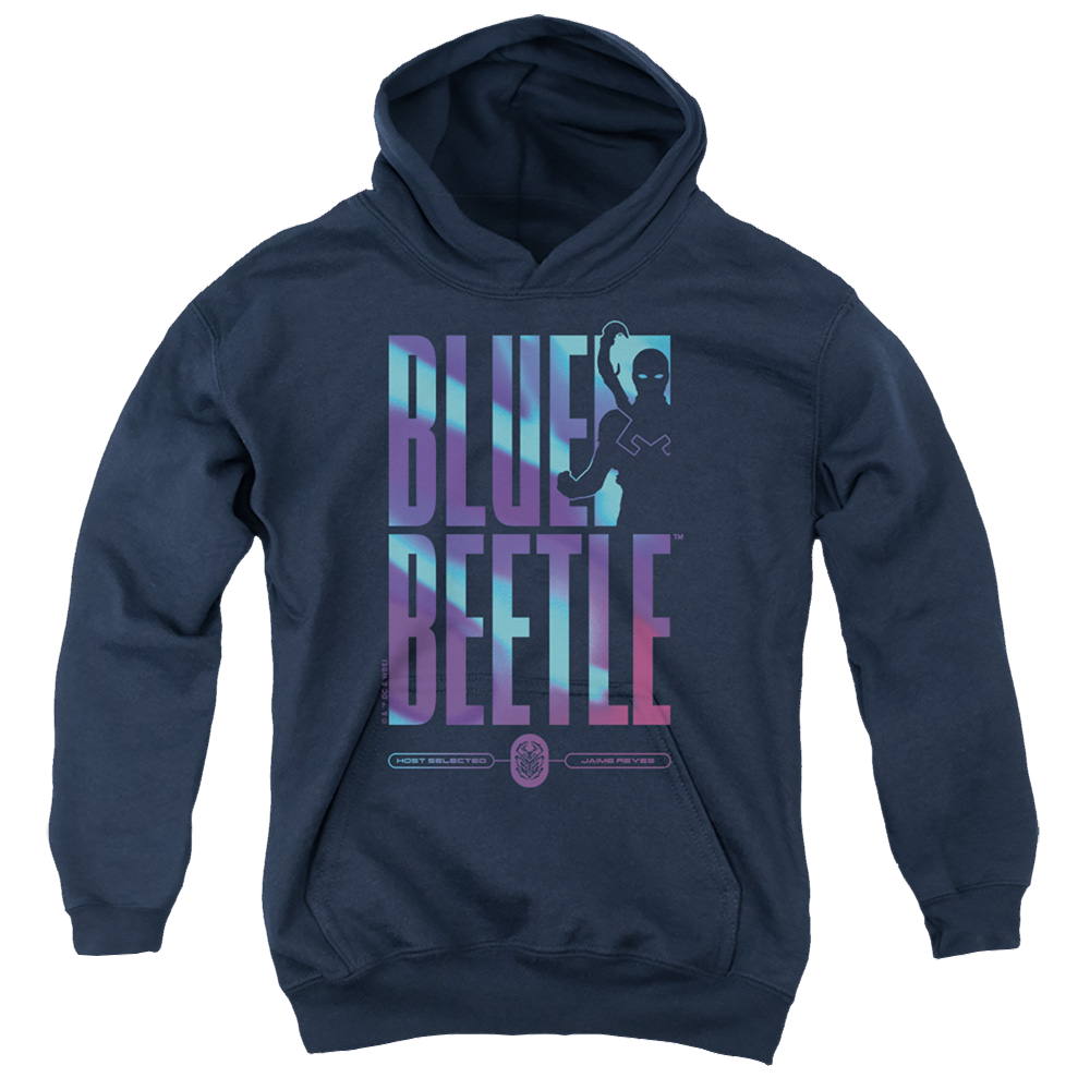 BLUE BEETLE (2023) Hero Host - Youth Hoodie Youth Hoodie (Ages 8-12) BLUE BEETLE (2023)   