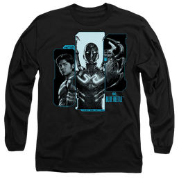 BLUE BEETLE (2023) Host Reyes - Men's Long Sleeve T-Shirt Men's Long Sleeve T-Shirt BLUE BEETLE (2023)   