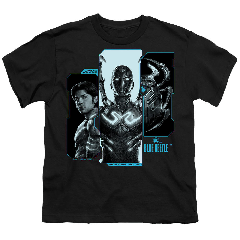BLUE BEETLE (2023) Host Reyes - Youth T-Shirt Youth T-Shirt (Ages 8-12) BLUE BEETLE (2023)   