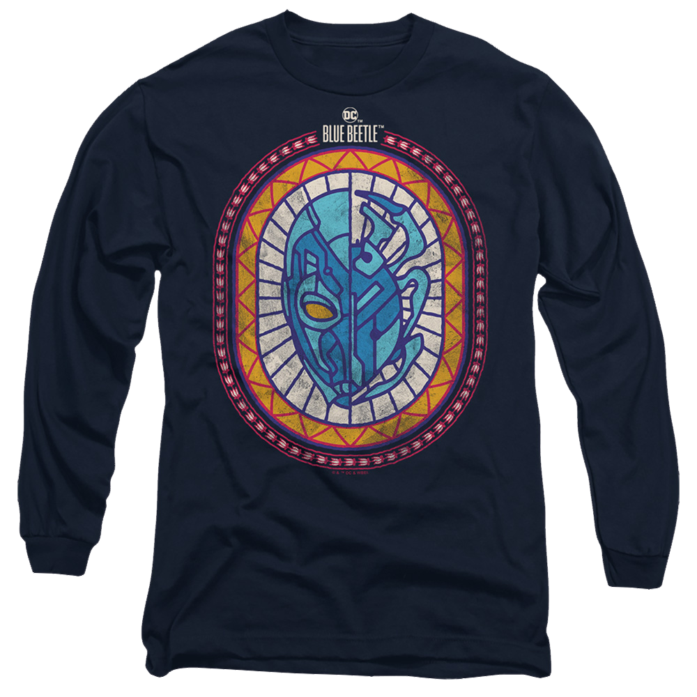 BLUE BEETLE (2023) Reyes Courage - Men's Long Sleeve T-Shirt Men's Long Sleeve T-Shirt BLUE BEETLE (2023)   