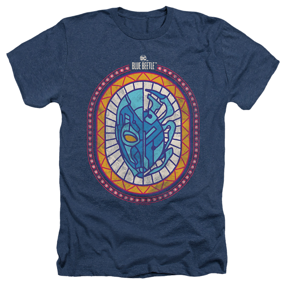BLUE BEETLE (2023) Reyes Courage - Men's Heather T-Shirt Men's Heather T-Shirt BLUE BEETLE (2023)   