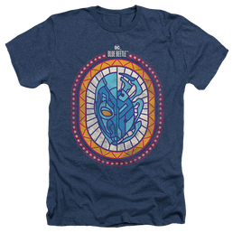 BLUE BEETLE (2023) Reyes Courage - Men's Heather T-Shirt Men's Heather T-Shirt BLUE BEETLE (2023)   