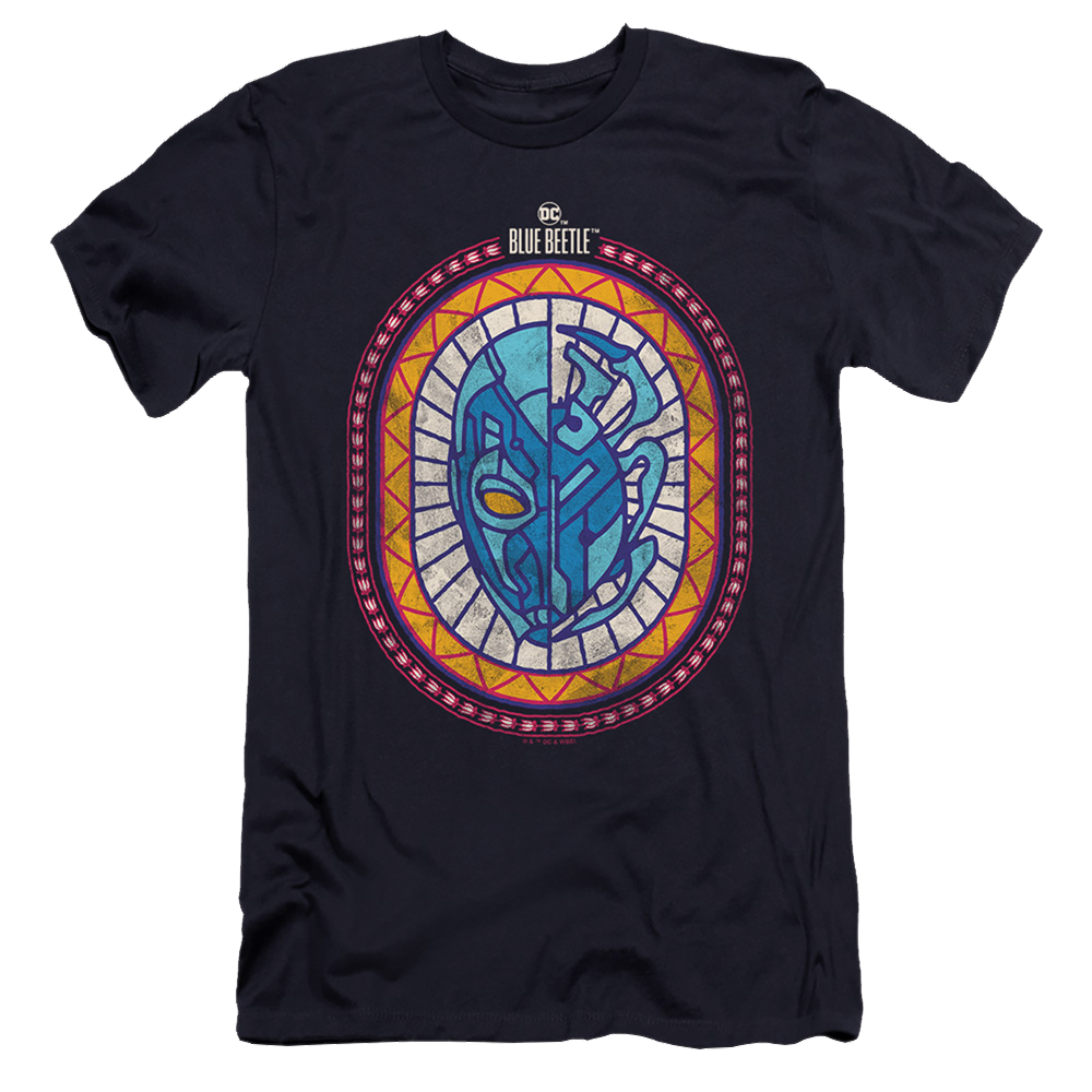 BLUE BEETLE (2023) Reyes Courage - Men's Premium Slim Fit T-Shirt Men's Premium Slim Fit T-Shirt BLUE BEETLE (2023)   