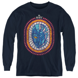 BLUE BEETLE (2023) Reyes Courage - Youth Long Sleeve T-Shirt Youth Long Sleeve T-Shirt BLUE BEETLE (2023)   