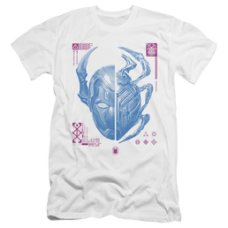 BLUE BEETLE (2023) Split Beetle - Men's Premium Slim Fit T-Shirt Men's Premium Slim Fit T-Shirt BLUE BEETLE (2023)   