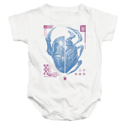 BLUE BEETLE (2023) Split Beetle - Baby Bodysuit Baby Bodysuit BLUE BEETLE (2023)   