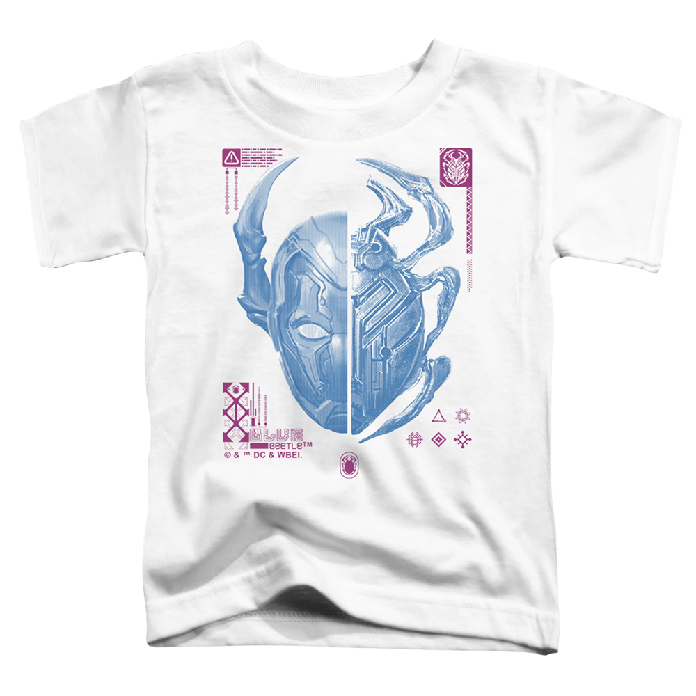 BLUE BEETLE (2023) Split Beetle - Toddler T-Shirt Toddler T-Shirt BLUE BEETLE (2023)   
