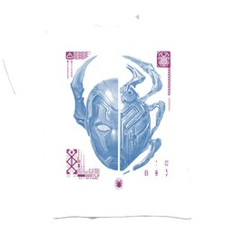 BLUE BEETLE (2023) Split Beetle - Youth T-Shirt Youth T-Shirt (Ages 8-12) BLUE BEETLE (2023)   