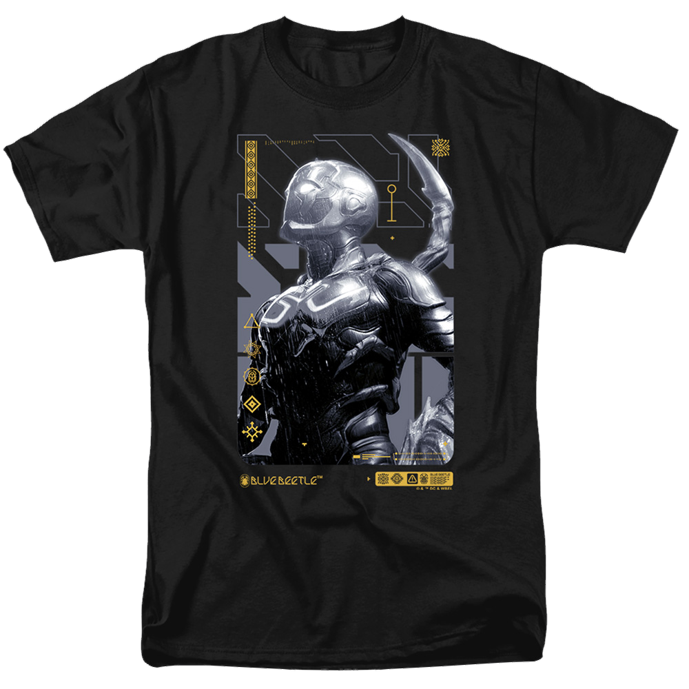 BLUE BEETLE (2023) Beetle Heads Up - Men's Regular Fit T-Shirt Men's Regular Fit T-Shirt BLUE BEETLE (2023)   