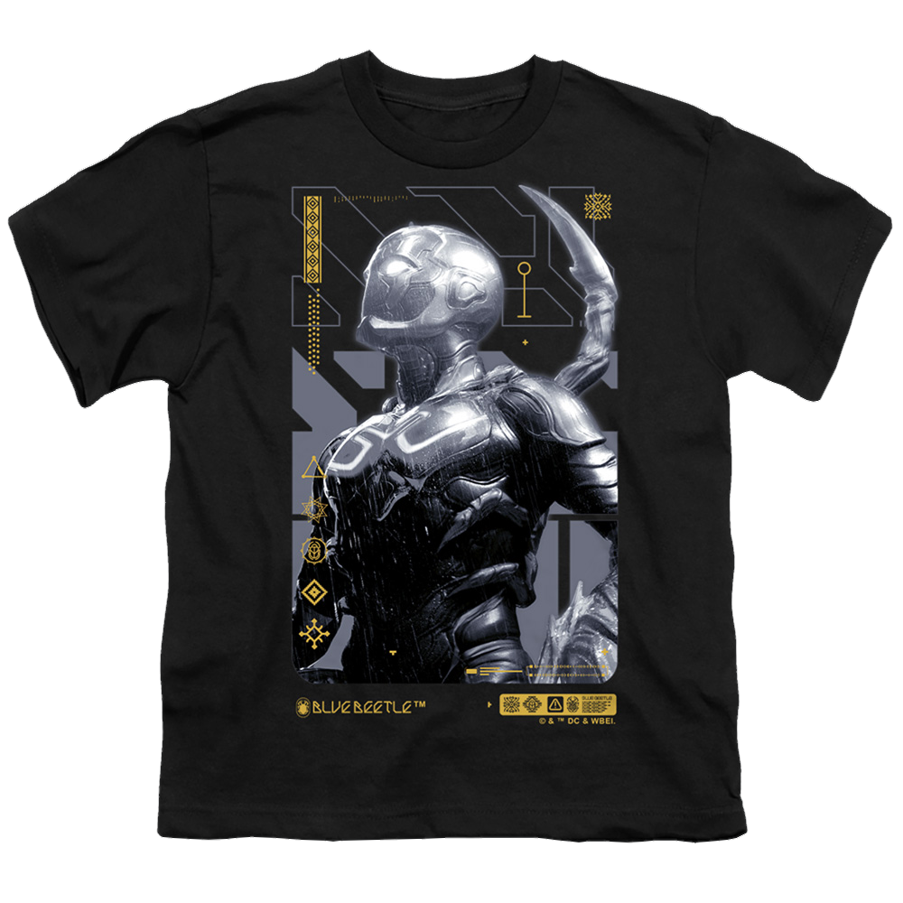 BLUE BEETLE (2023) Beetle Heads Up - Youth T-Shirt Youth T-Shirt (Ages 8-12) BLUE BEETLE (2023)   