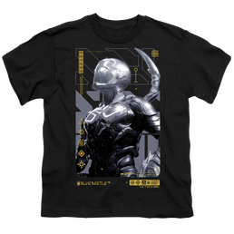 BLUE BEETLE (2023) Beetle Heads Up - Youth T-Shirt Youth T-Shirt (Ages 8-12) BLUE BEETLE (2023)   