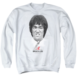 Bruce Lee Self Help - Men's Crewneck Sweatshirt Men's Crewneck Sweatshirt Bruce Lee   