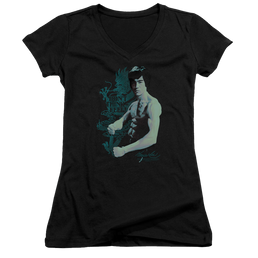 Bruce Lee Feel - Juniors V-Neck T-Shirt Juniors V-Neck T-Shirt Bruce Lee   