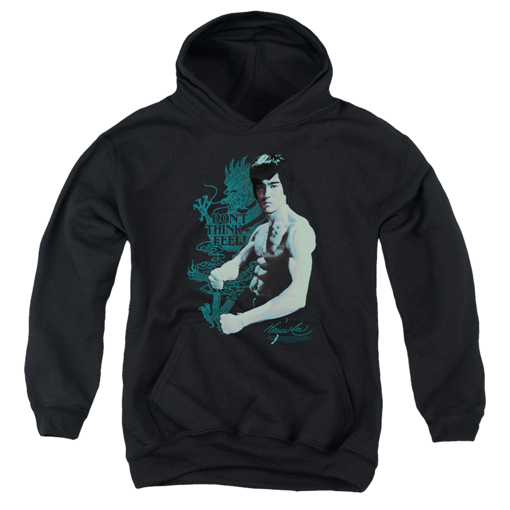 Bruce Lee Feel - Youth Hoodie (Ages 8-12) Youth Hoodie (Ages 8-12) Bruce Lee   