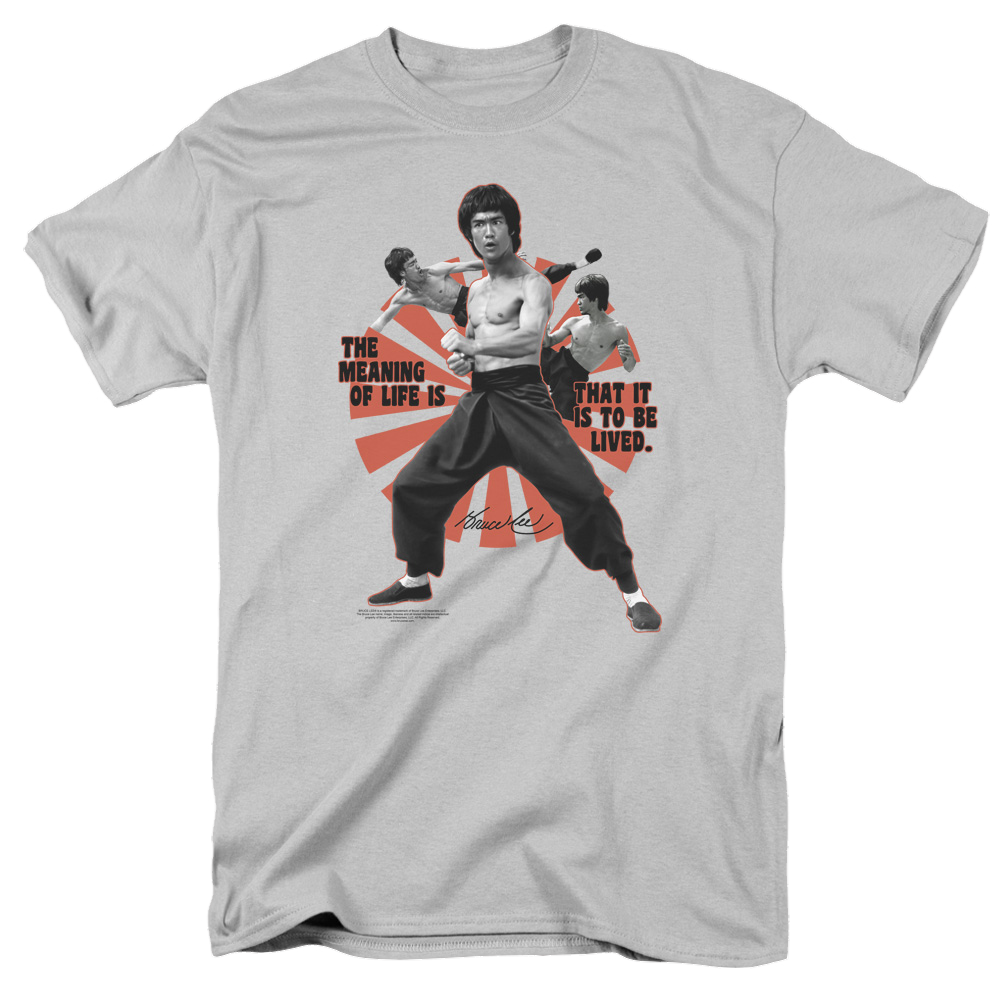 Bruce Lee Meaning Of Life - Men's Regular Fit T-Shirt Men's Regular Fit T-Shirt Bruce Lee   