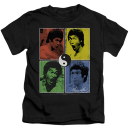 Bruce Lee Enter Color Block - Kid's T-Shirt (Ages 4-7) Kid's T-Shirt (Ages 4-7) Bruce Lee   