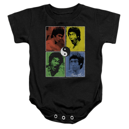 Bruce Lee Enter Color Block - Baby Bodysuit Baby Bodysuit Bruce Lee   
