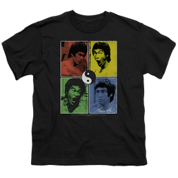 Bruce Lee Enter Color Block - Youth T-Shirt (Ages 8-12) Youth T-Shirt (Ages 8-12) Bruce Lee   