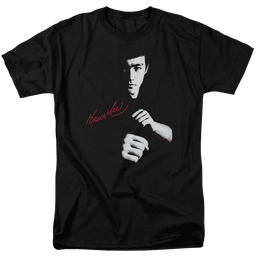 Bruce Lee The Dragon Awaits - Men's Regular Fit T-Shirt Men's Regular Fit T-Shirt Bruce Lee   