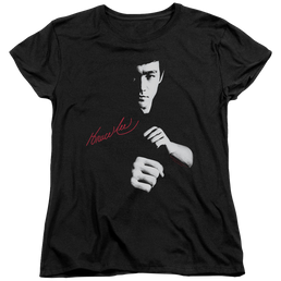 Bruce Lee The Dragon Awaits - Women's T-Shirt Women's T-Shirt Bruce Lee   