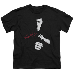 Bruce Lee The Dragon Awaits - Youth T-Shirt (Ages 8-12) Youth T-Shirt (Ages 8-12) Bruce Lee   