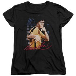 Bruce Lee Yellow Jumpsuit - Women's T-Shirt Women's T-Shirt Bruce Lee   