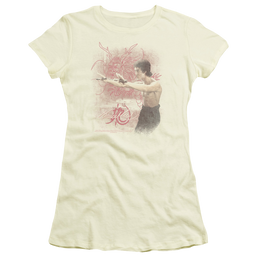 Bruce Lee Power Of The Dragon - Juniors T-Shirt Juniors T-Shirt Bruce Lee   