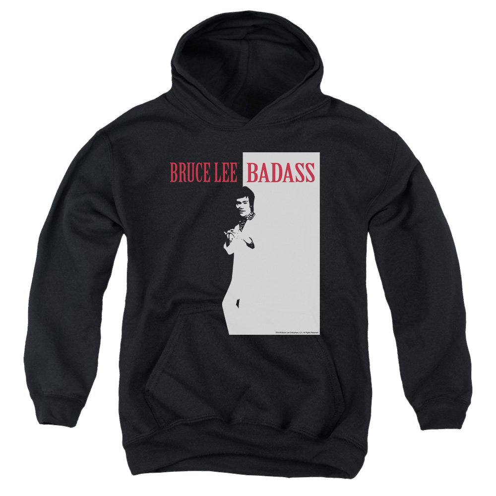 Bruce Lee Badass - Youth Hoodie (Ages 8-12) Youth Hoodie (Ages 8-12) Bruce Lee   