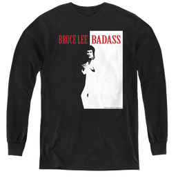Bruce Lee Badass - Youth Long Sleeve T-Shirt Youth Long Sleeve T-Shirt Bruce Lee   