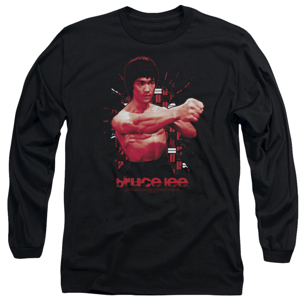 Bruce Lee The Shattering Fist - Men's Long Sleeve T-Shirt Men's Long Sleeve T-Shirt Bruce Lee   