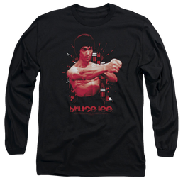 Bruce Lee The Shattering Fist - Men's Long Sleeve T-Shirt Men's Long Sleeve T-Shirt Bruce Lee   