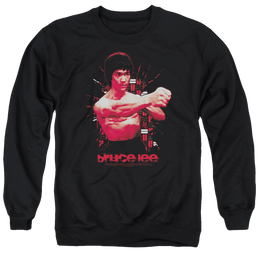 Bruce Lee The Shattering Fist - Men's Crewneck Sweatshirt Men's Crewneck Sweatshirt Bruce Lee   