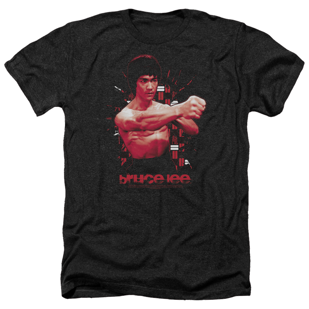 Bruce Lee The Shattering Fist - Men's Heather T-Shirt Men's Heather T-Shirt Bruce Lee   