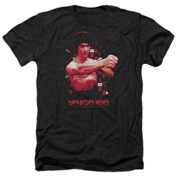 Bruce Lee The Shattering Fist - Men's Heather T-Shirt Men's Heather T-Shirt Bruce Lee   
