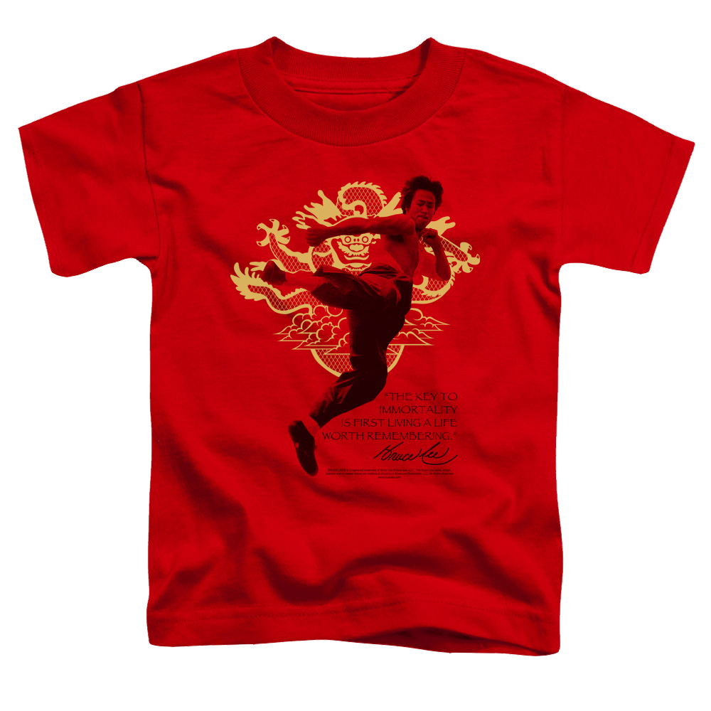 Bruce Lee Immortal Dragon - Kid's T-Shirt (Ages 4-7) Kid's T-Shirt (Ages 4-7) Bruce Lee   