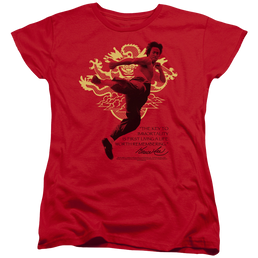 Bruce Lee Immortal Dragon - Women's T-Shirt Women's T-Shirt Bruce Lee   