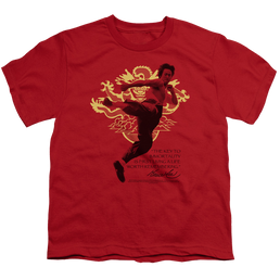 Bruce Lee Immortal Dragon - Youth T-Shirt (Ages 8-12) Youth T-Shirt (Ages 8-12) Bruce Lee   