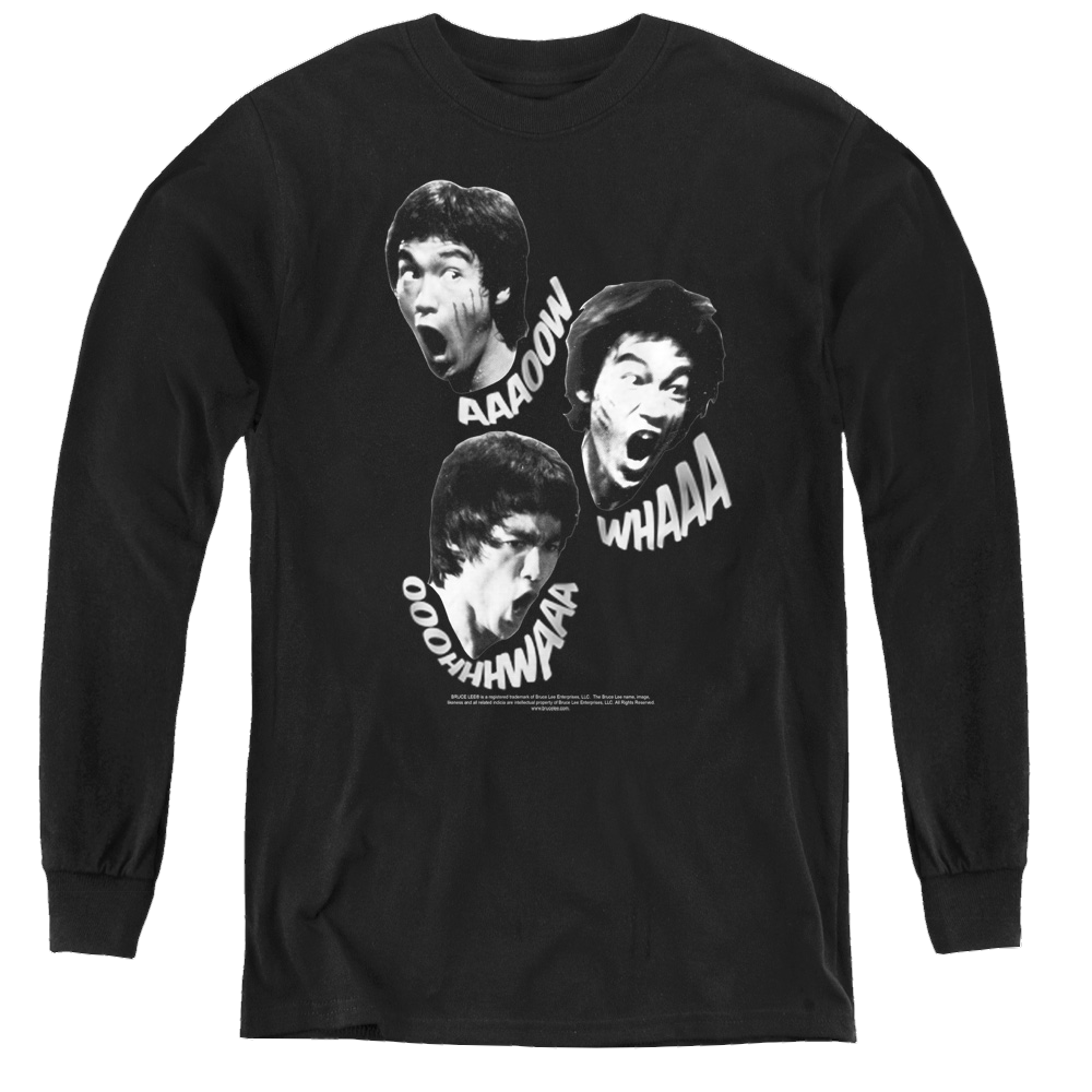 Bruce Lee Sounds Of The Dragon - Youth Long Sleeve T-Shirt Youth Long Sleeve T-Shirt Bruce Lee   