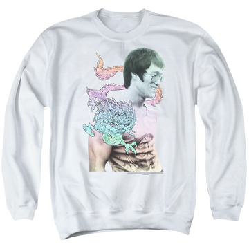 Bruce Lee A Little Bruce - Men's Crewneck Sweatshirt Men's Crewneck Sweatshirt Bruce Lee   