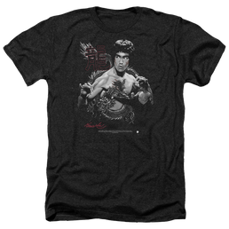 Bruce Lee The Dragon - Men's Heather T-Shirt Men's Heather T-Shirt Bruce Lee   