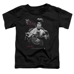 Bruce Lee The Dragon - Toddler T-Shirt Toddler T-Shirt Bruce Lee   