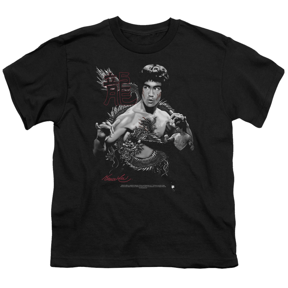 Bruce Lee The Dragon - Youth T-Shirt (Ages 8-12) Youth T-Shirt (Ages 8-12) Bruce Lee   