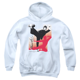 Bruce Lee Kick It - Youth Hoodie (Ages 8-12) Youth Hoodie (Ages 8-12) Bruce Lee   
