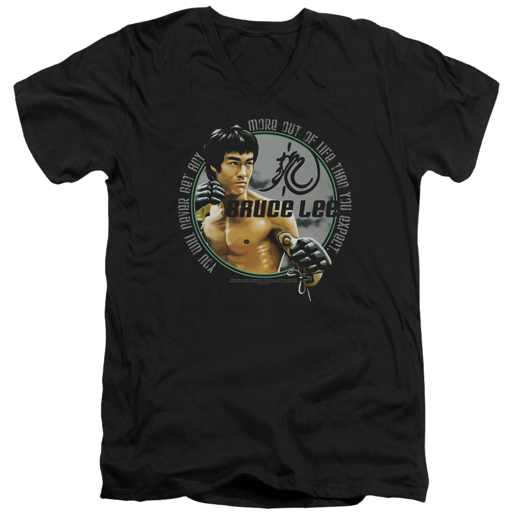 Bruce Lee Expectations - Men's V-Neck T-Shirt Men's V-Neck T-Shirt Bruce Lee   