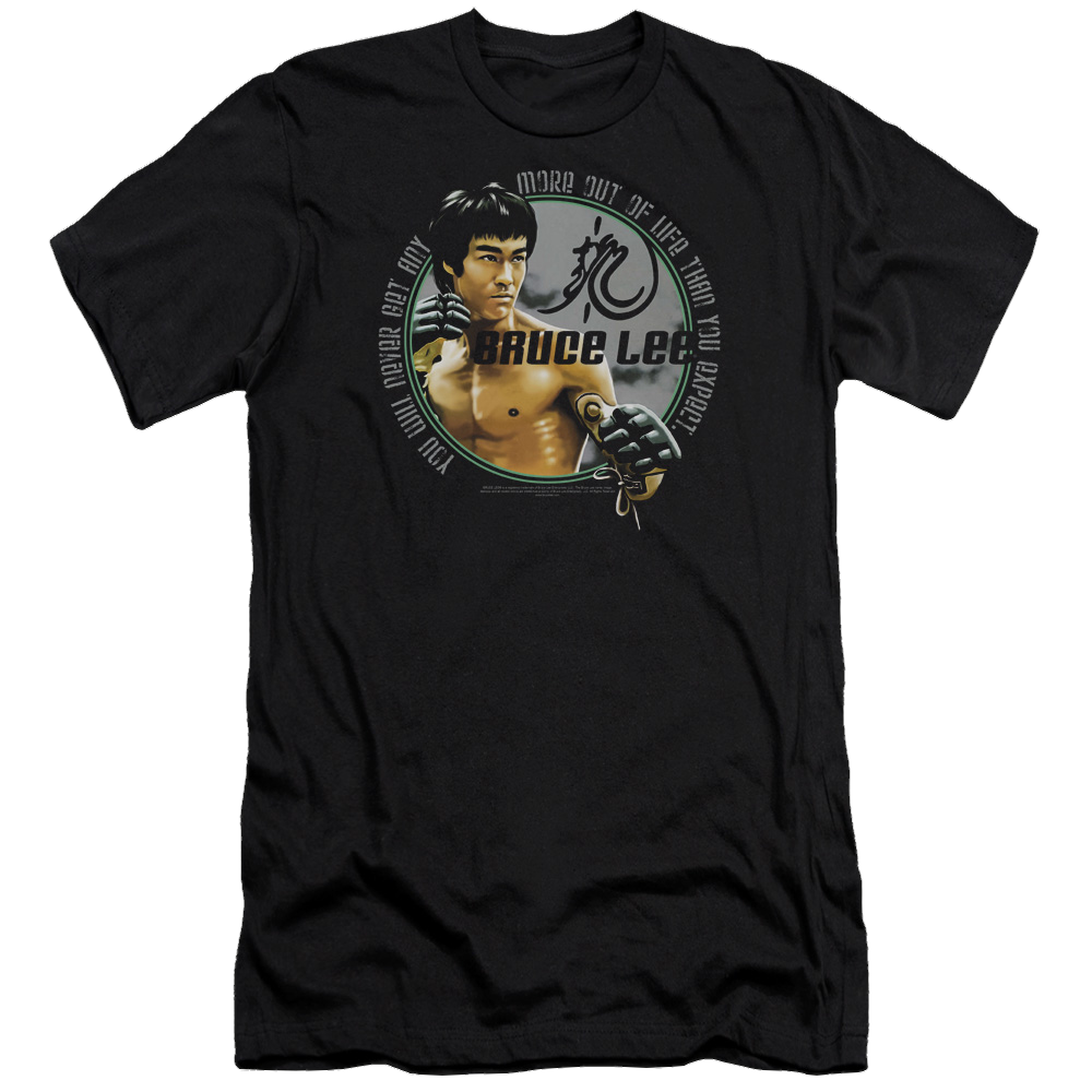 Bruce Lee Expectations - Men's Premium Slim Fit T-Shirt Men's Premium Slim Fit T-Shirt Bruce Lee   