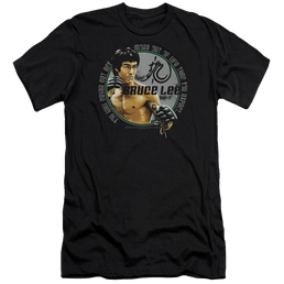 Bruce Lee Expectations - Men's Premium Slim Fit T-Shirt Men's Premium Slim Fit T-Shirt Bruce Lee   
