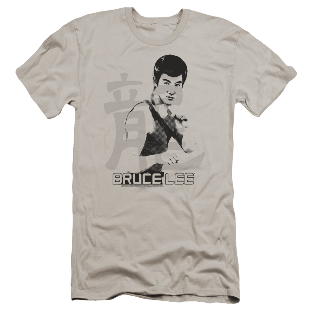 Bruce Lee Punch - Men's Premium Slim Fit T-Shirt Men's Premium Slim Fit T-Shirt Bruce Lee   